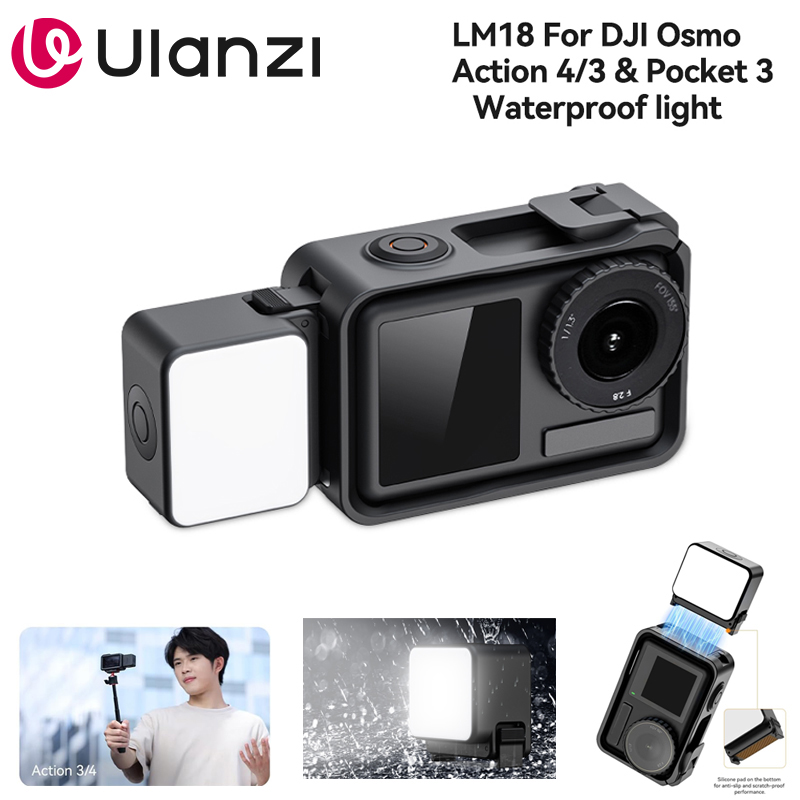 Photography Lighting Description - Ulanzi LM18 LED-Videoleuchte IPX5 Wasserdicht Magnetisch
