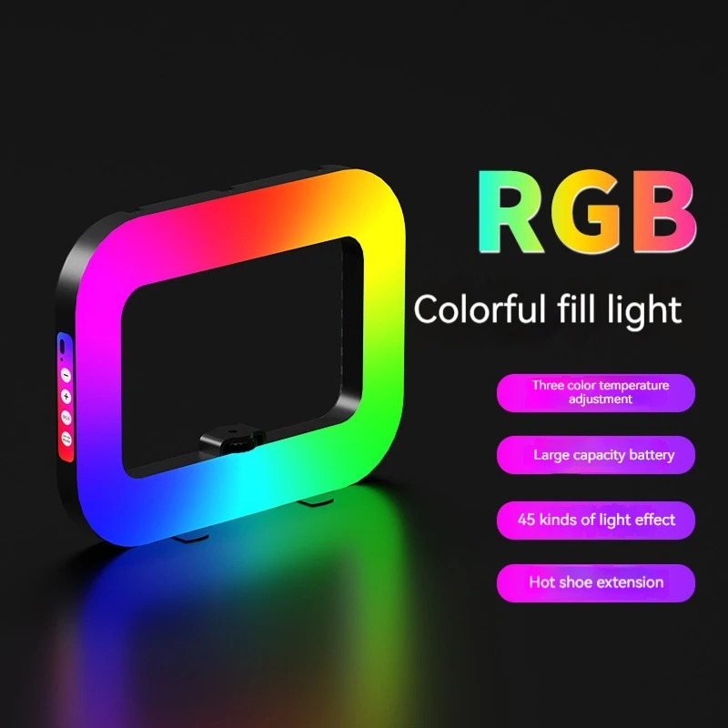 RGB Handheld-Ringlicht, tragba – Photography Lighting Handheld Bewertung und Preis