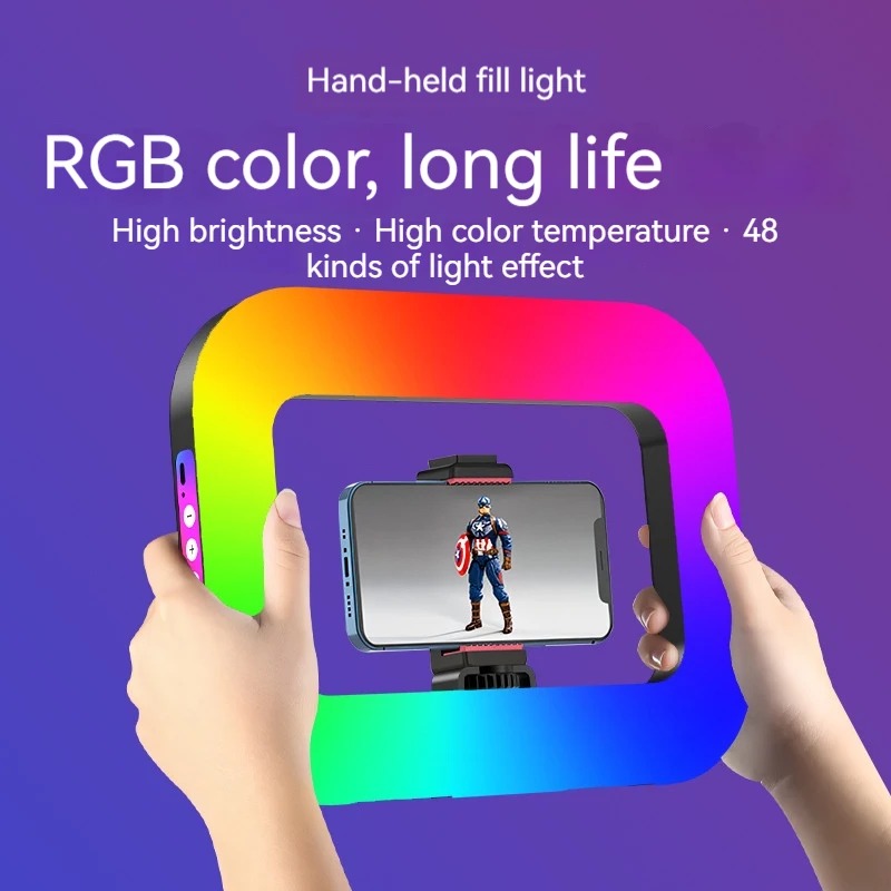 RGB Handheld-Ringlicht, tragba – Photography Lighting Handheld Bewertung und Preis