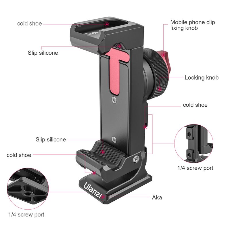 Ulanzi ST-27 Telefonhalterung  – Photography Mobile Lighting Bewertung und Preis